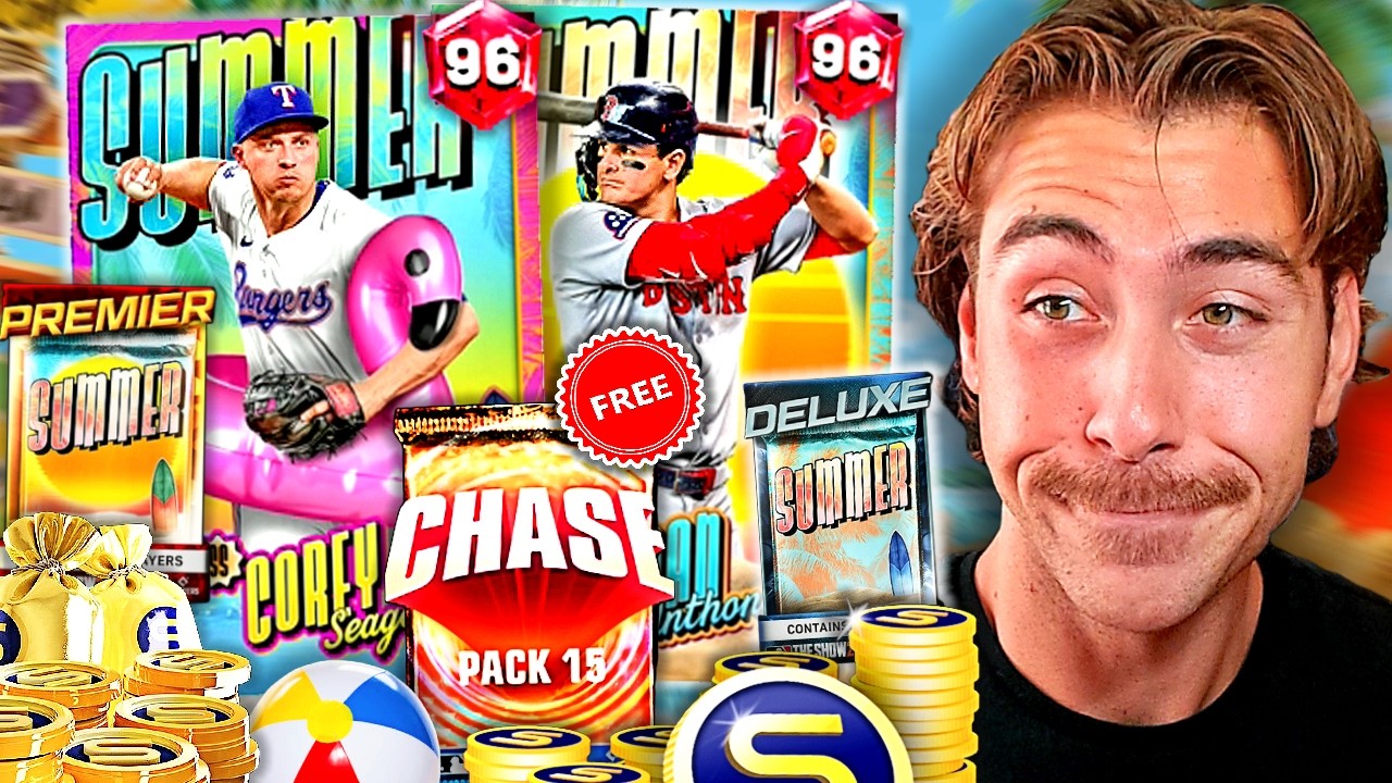 Get THESE SUMMER CARDS! FREE CHASE PACK AND SO MUCH MORE! NO MONEY SPENT MLB 26!