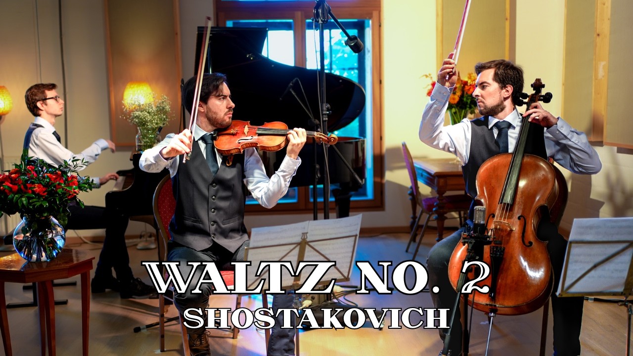 D. Shostakovich: Waltz No. 2 - Jazz Suite💃🏻(Violin, Cello & Piano)
