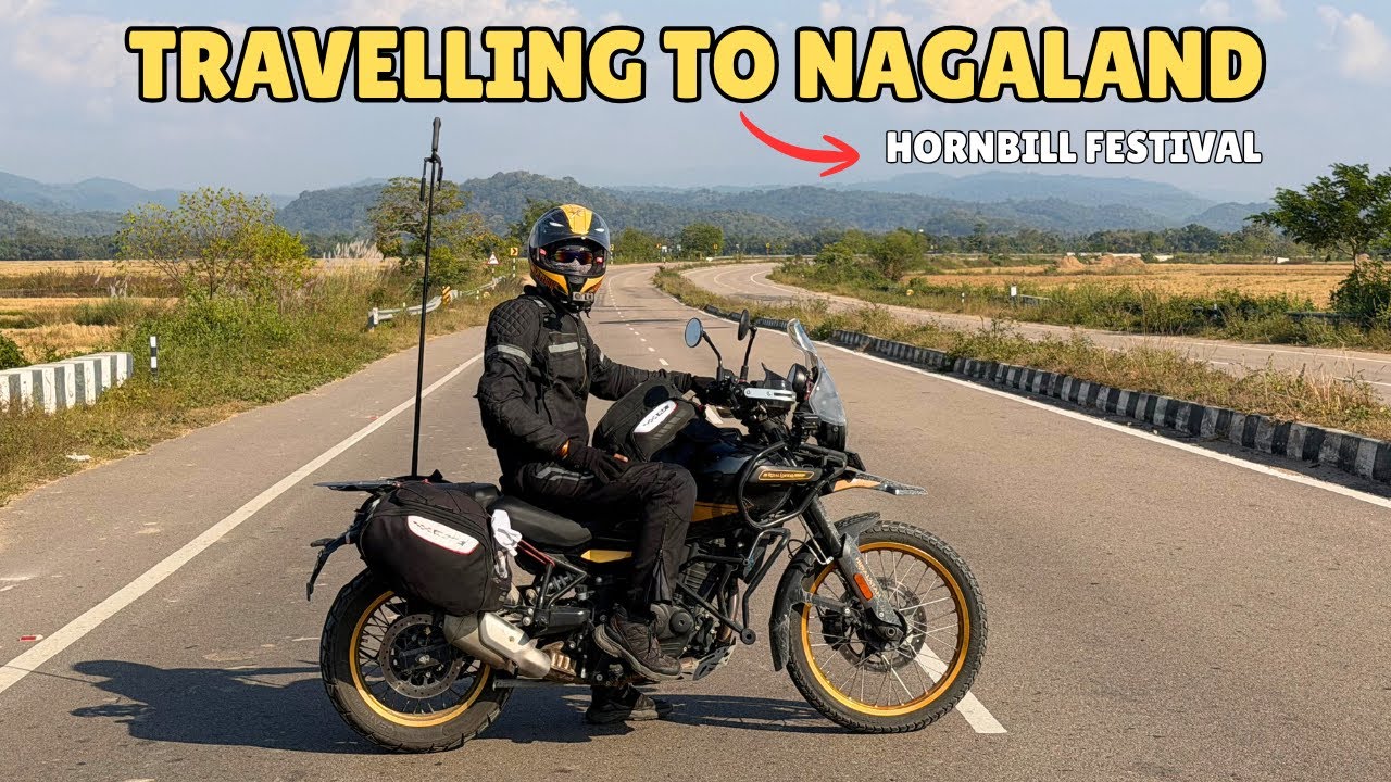 Guwahati to Nagaland Ride | Kohima Hornbill Festival 2025 North East Solo Travel Vlog