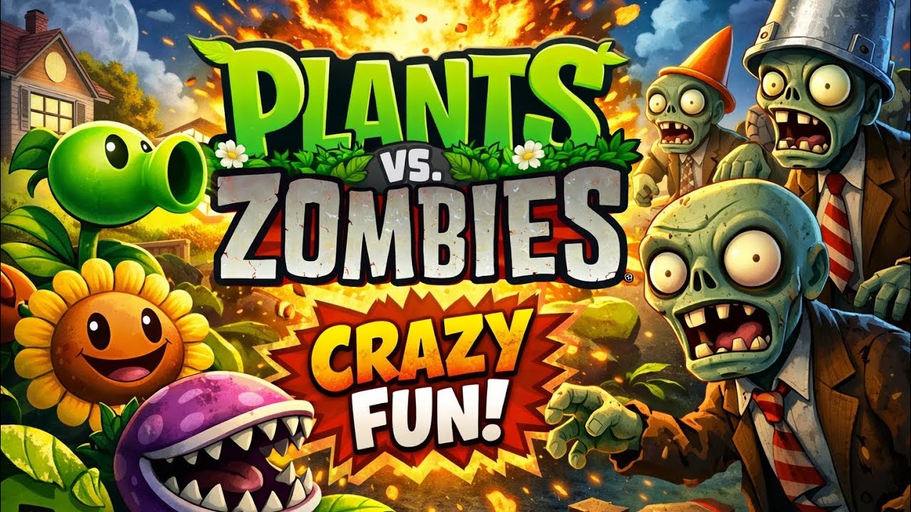 PvZ Crazy Fun  #pvz 