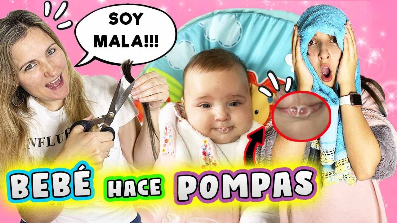 👶 Mi BEBÉ HACE POMPAS + ¿NOA se RAPA el PELO? LA LÍA con su CAMBIO de LOOK + RECETA LASAÑA ! VLOGS