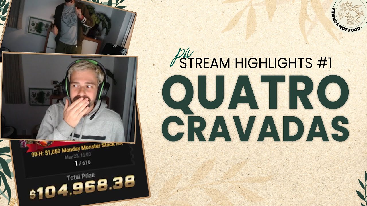 QUATRO CRAVADAS AO VIVO | Stream Highlights | LIPEPIV