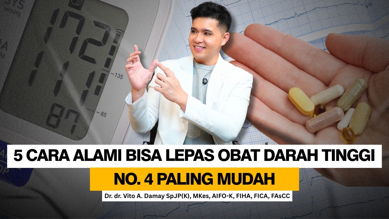 Dr Vito | 5 Cara Alami Menurunkan Darah Tinggi & Kapan Harus Minum Obat | Dokter Jantung