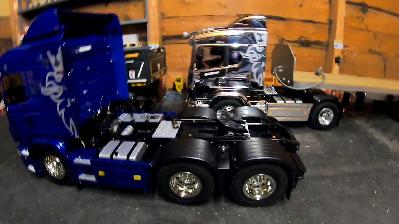 Tamiya Scania 6x4 5th Wheel Modification.