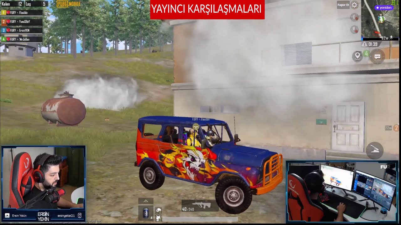 FURY ERSİN VE EKİBİ YENİÇERİ TEAM İLE KARŞILAŞIYOR-HER İKİ TARAFINDAN GÖZÜNDEN