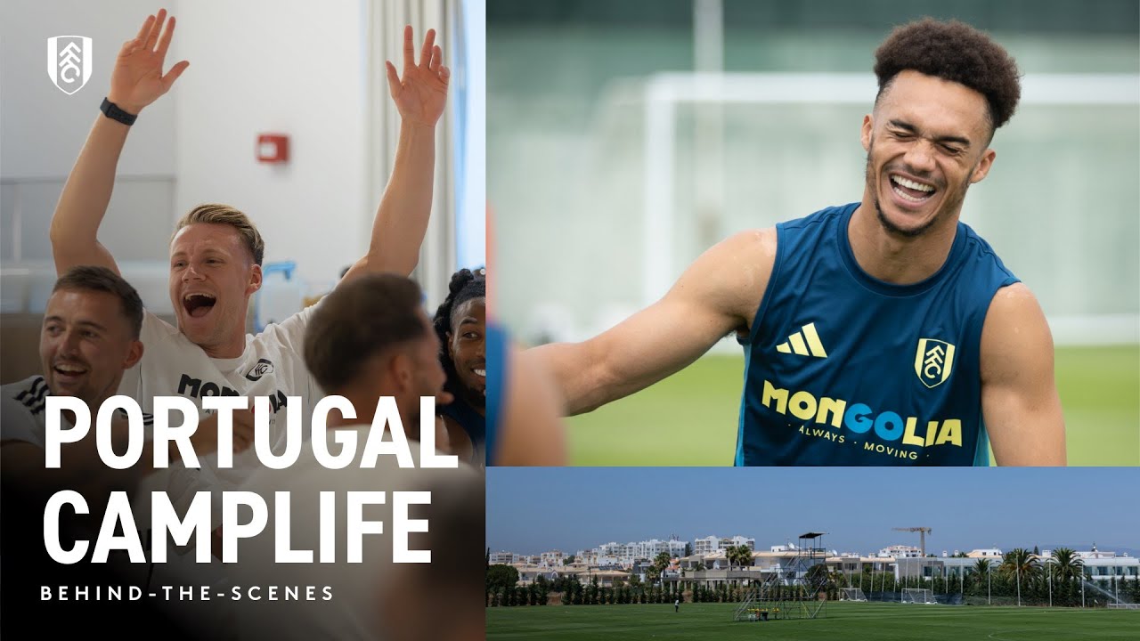 PORTUGAL CAMPLIFE: Winning goals and quiz antics | Behind-the-scenes of Fulham's pre-season camp