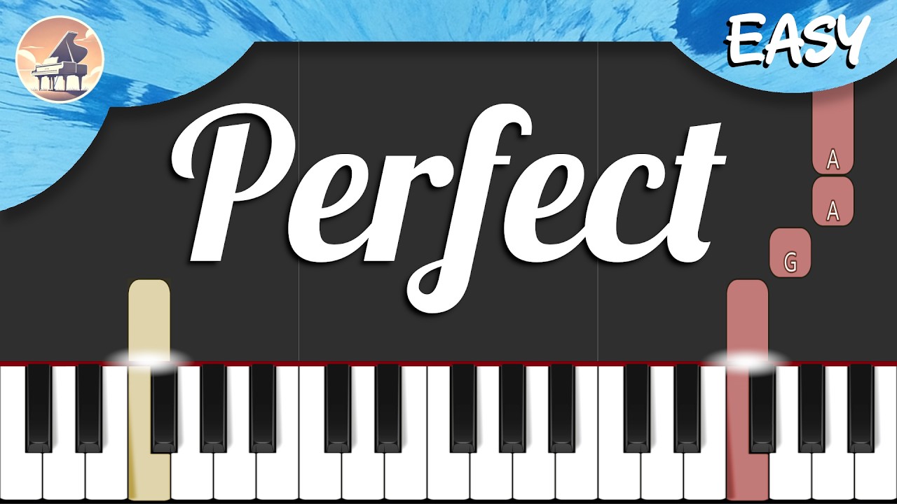 Ed Sheeran - Perfect | Easy Piano Tutorial
