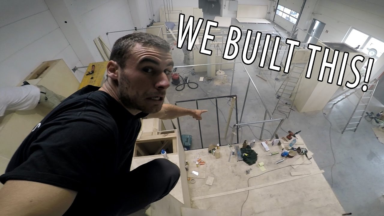 BUILDING A FREERUNNING GYM