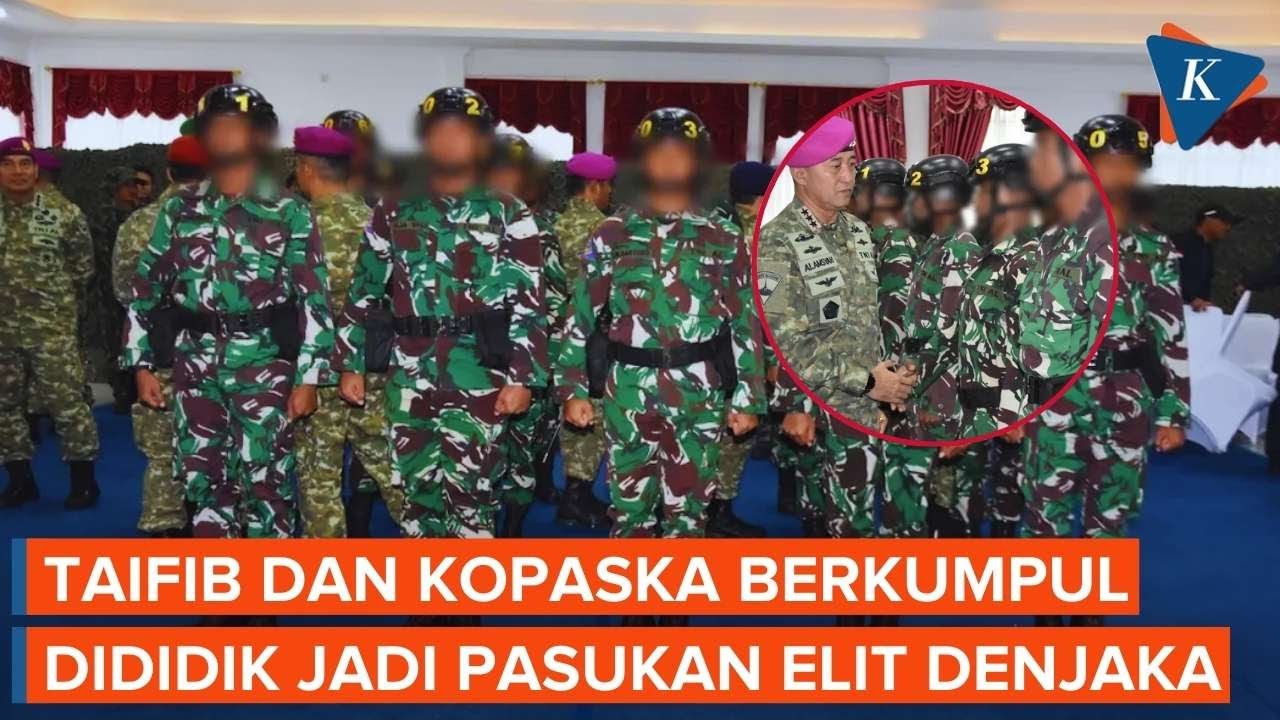 Taifib dan Kopaska Berkumpul! Dididik Jadi Pasukan Elit Denjaka