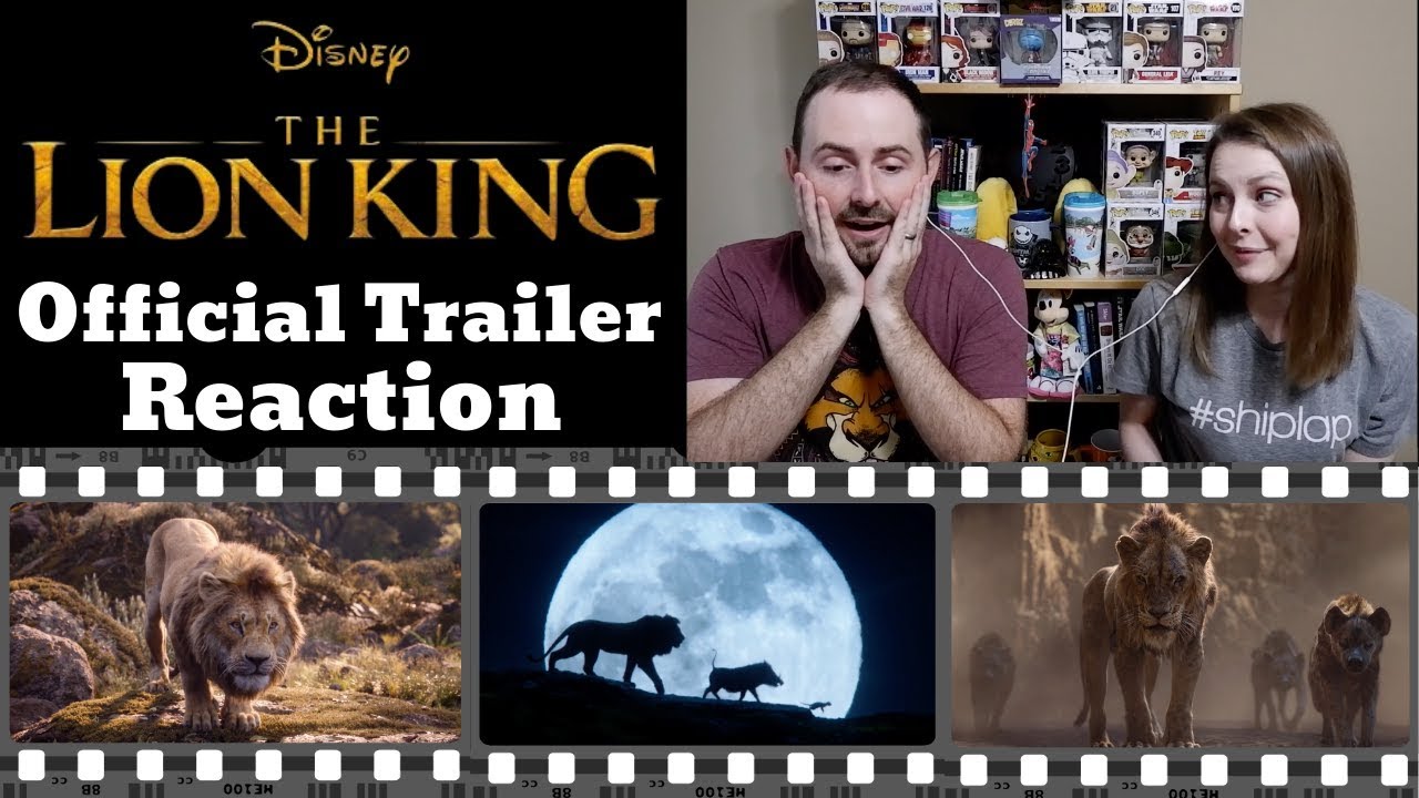 The Lion King Official Trailer REACTION