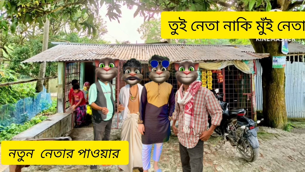 নতুন নেতার ক্ষমতা Talking Tom Video । Funny Cartoon Videos ।