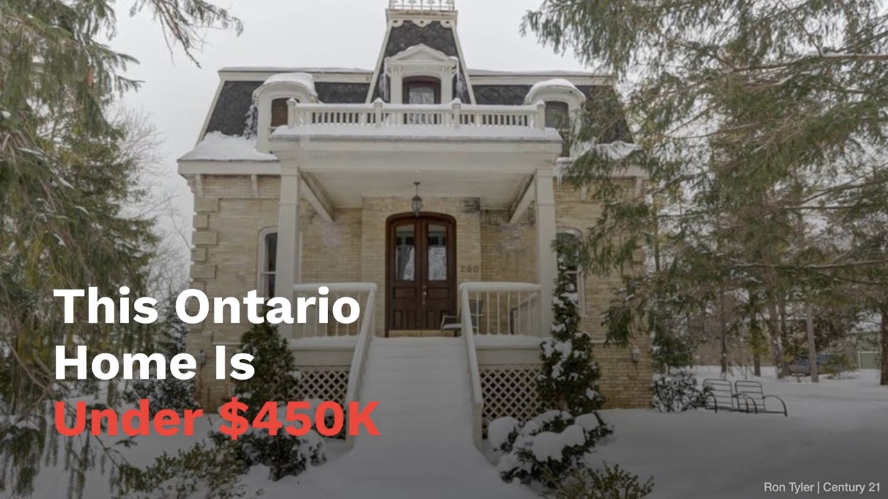 This Massive Ontario Home For Sale Is Under $450K & Is Fit For The Queen