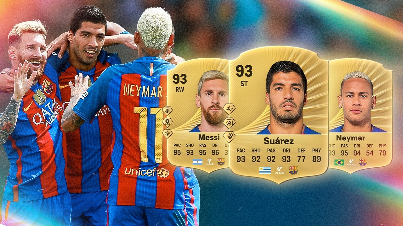 Zagrałem LEGENDARNYM TRIO FC BARCELONY w FUT CHAMPIONS!