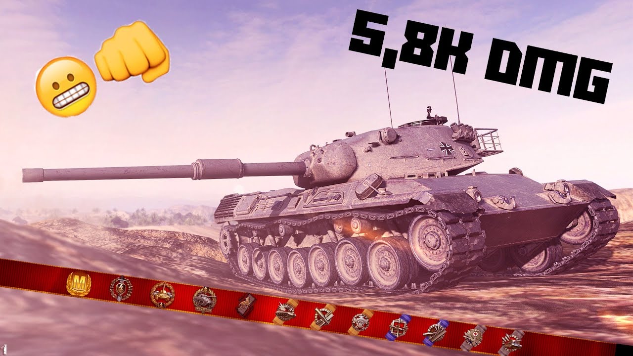 WotB // Leopard 1 //  Mastery 5800+ dmg