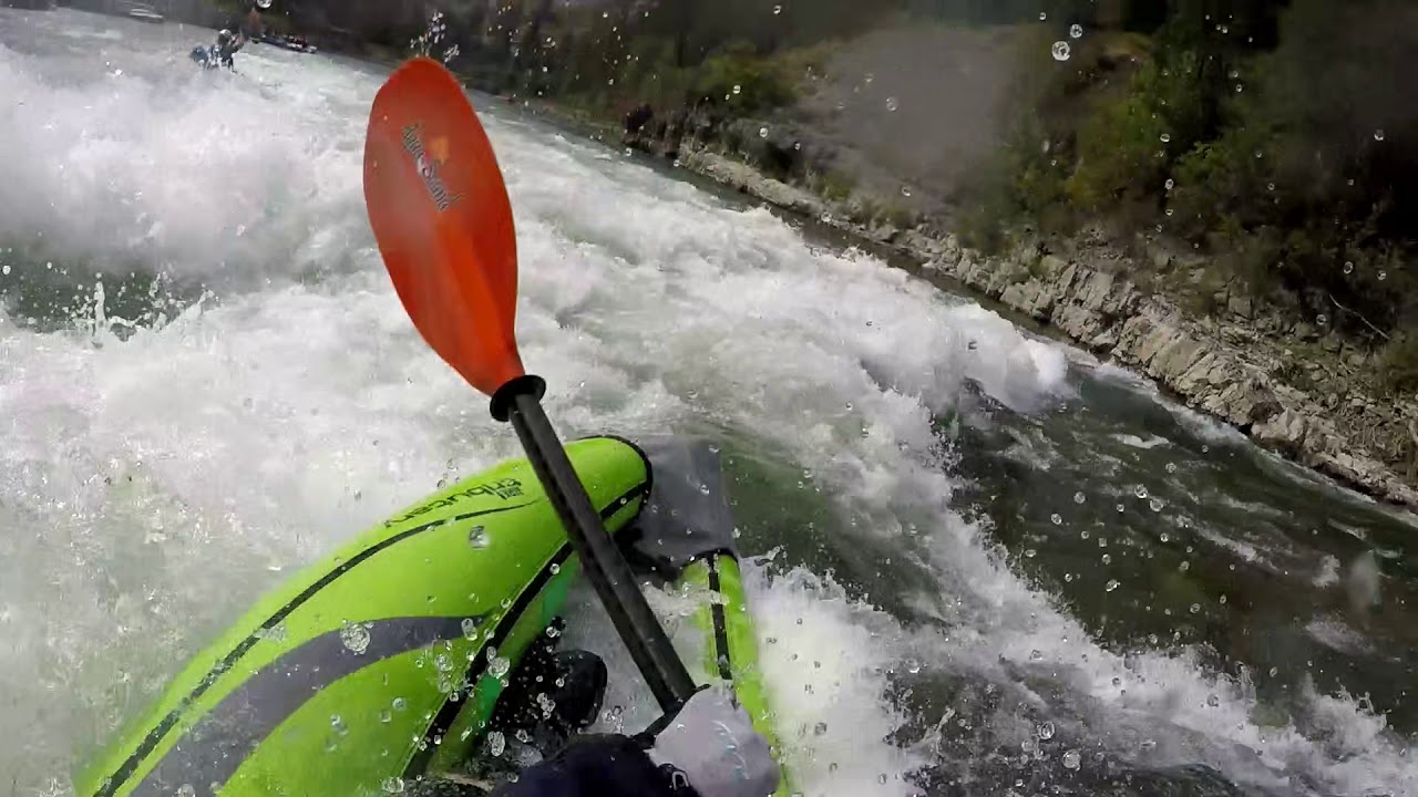 Snake River Kayaking near Jackson, Wyoming