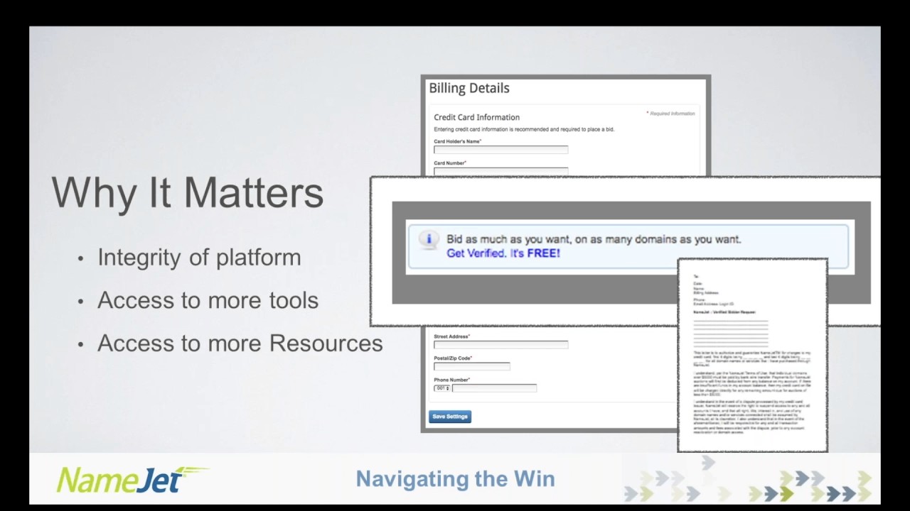 NameJet Webinar, Navigating the Win Part Two