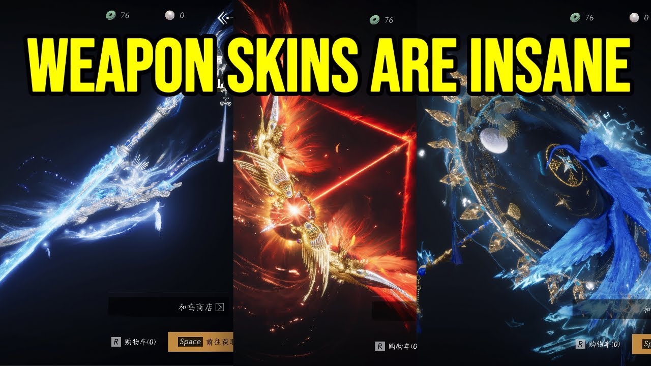 WHERE WINDS MEET - ALL WEAPON SKINS ARE INSANE!