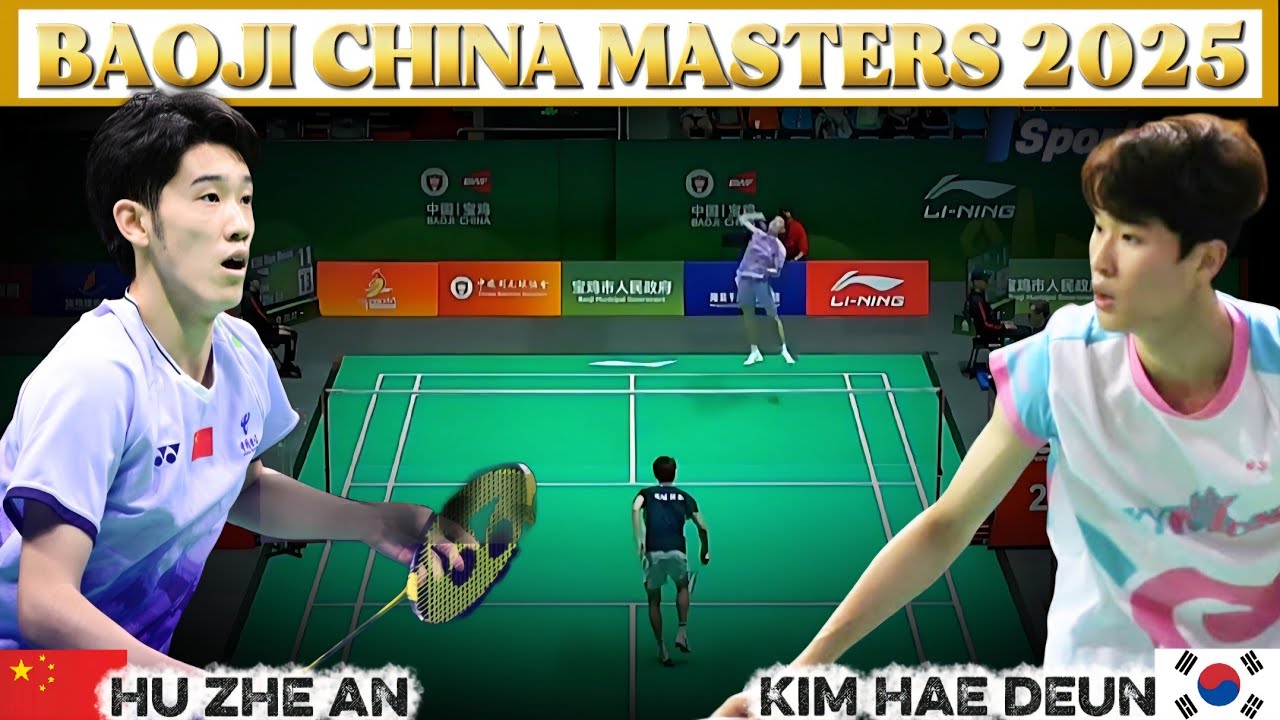 [Men's Singles-R16] Hu Zhe An vs Kim Hae Deun | Badminton BCM 2025