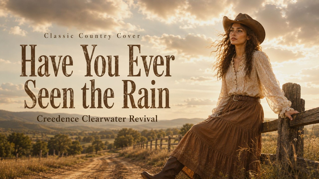 Have You Ever Seen the Rain Lyrics | Classic Country Cover | Dusty Road Classics