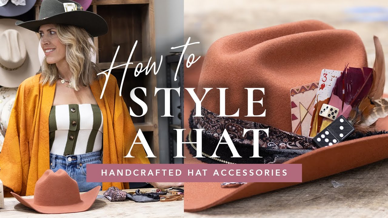 How to Style a Hat with Brittany Cobb | Handcrafted Hat Accessories from Flea Style’s Design Studio