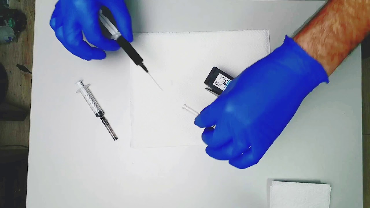 Hp 301 black ink cartridge refill