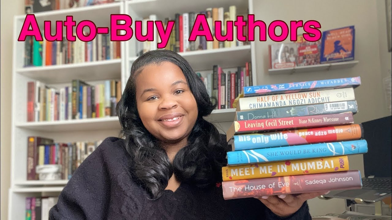My Auto Buy Authors | My Top 5 Best Authors | Lex Reads 