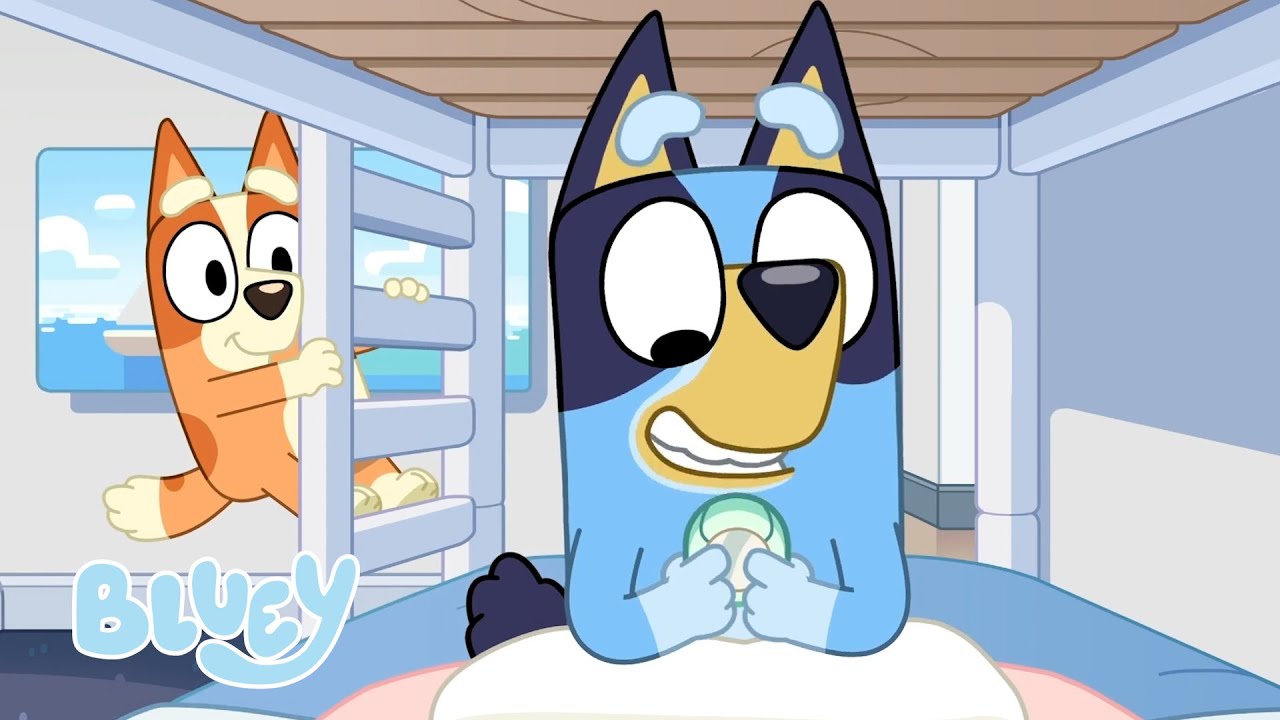 Momenti di relax in vacanza con Bluey 🏝️ | Bluey Italiano Canale Ufficiale 💙 🇮🇹