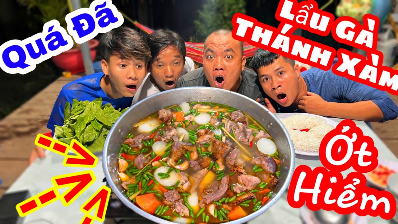 TXTV - Thánh Xàm Chôm Luôn Gà Quý Của Bà Xàm Làm Lẩu Gà Ớt Hiểm Đãi Team