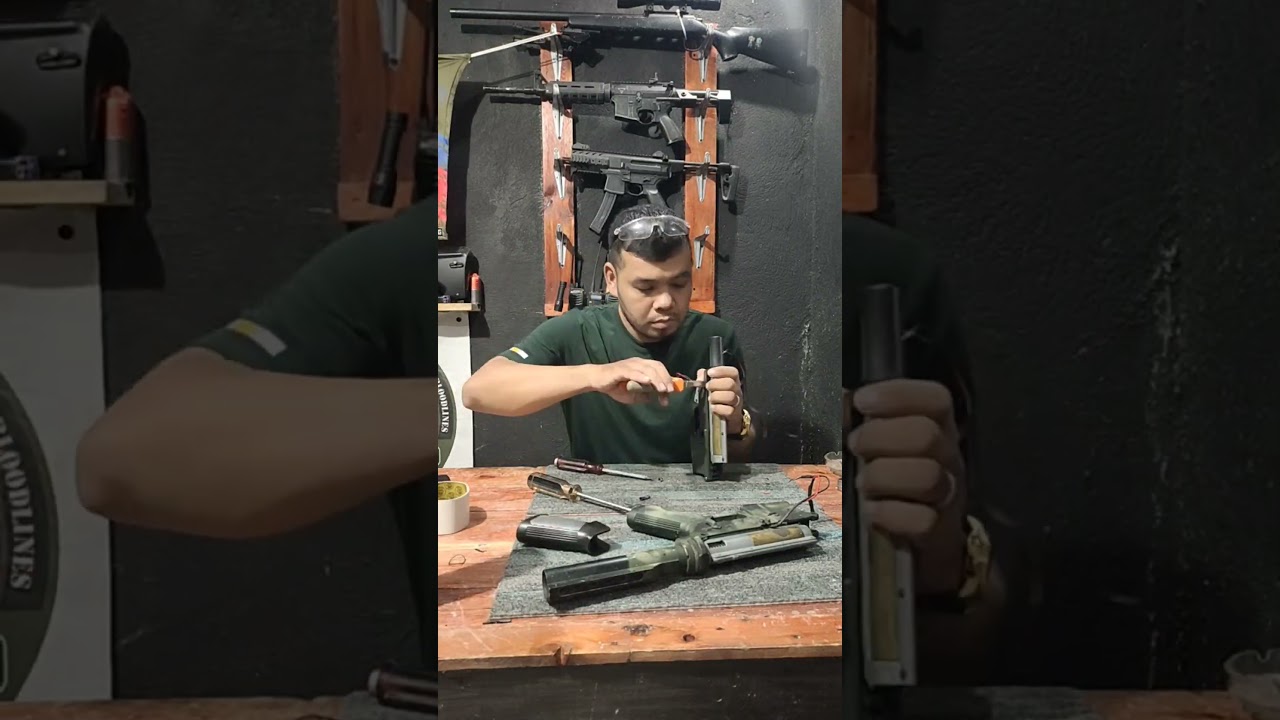 AEG airsoft rifle for repair and recondition 
