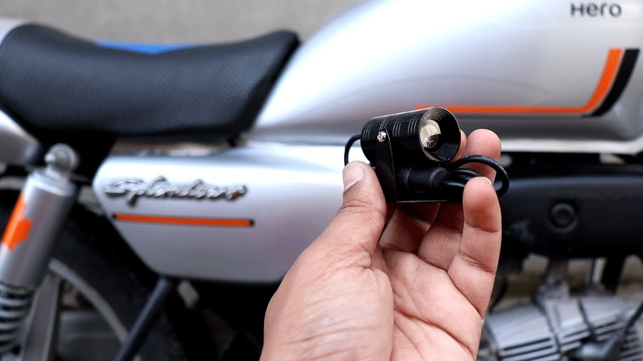 Laser light and royal enfield shadow light