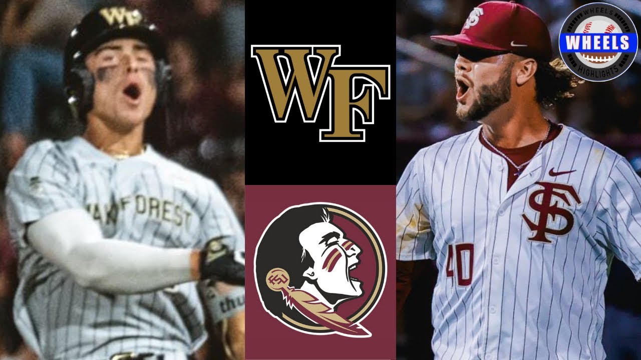 Wake Forest vs #4 Florida State (EXCITING!) | G1 | 2025 College Baseball Highlights
