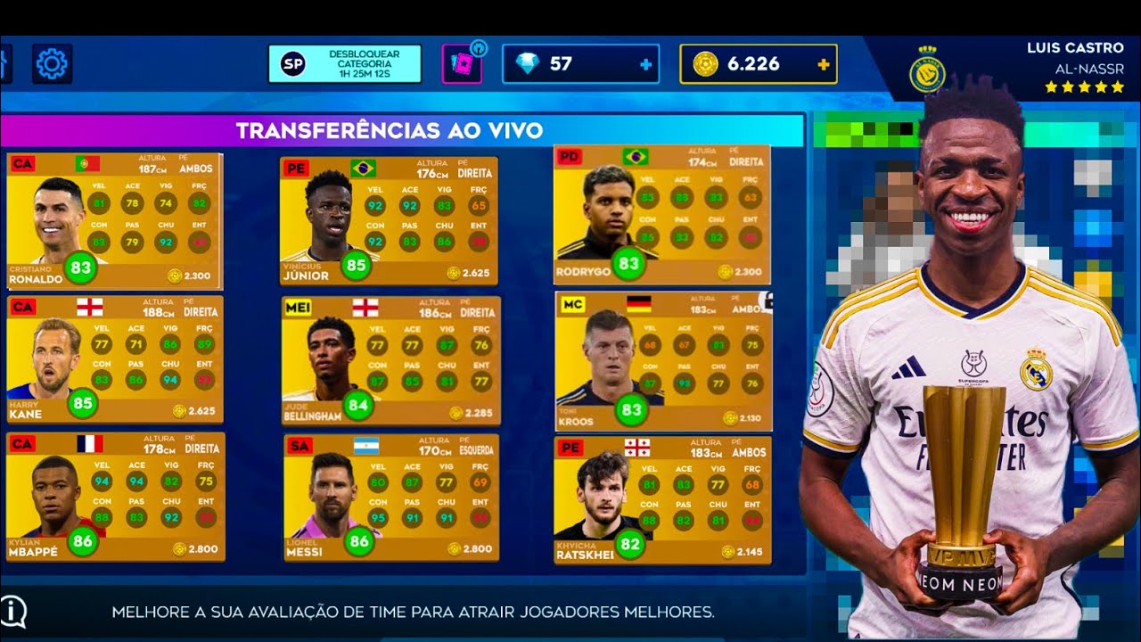 COMO CONSEGUIR VÁRIOS JOGADORES LENDÁRIOS NA JANELA DE TRANSFERÊNCIAS NO DLS 24 !!!!