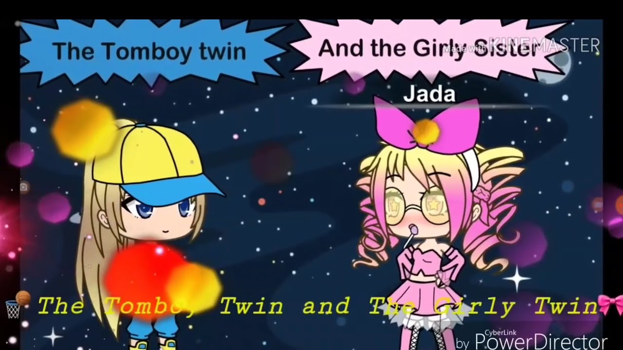 ||The tomboy and the girly sister||Gacha Verse Mini Movie||Blue Ninja Games