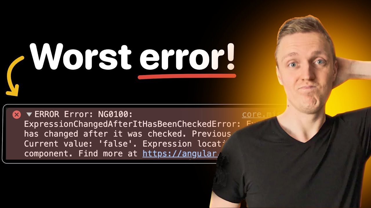 Исправление ошибки «Выражение изменилось после проверки» в Angular