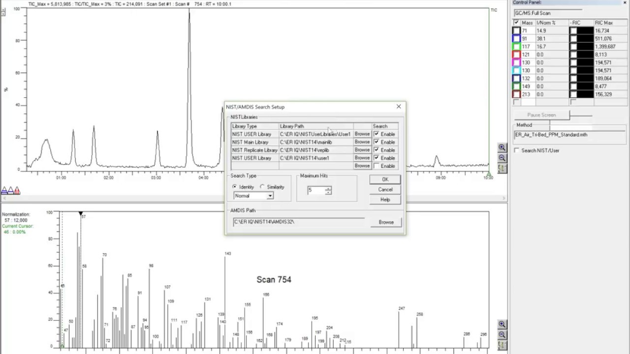 HAPSITE ER IQ Software Library Setup