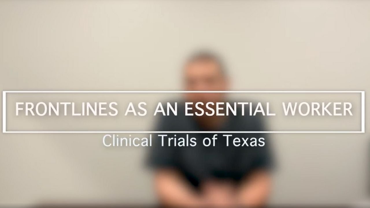 Frontlines as an Essential Worker - Paul Esparza