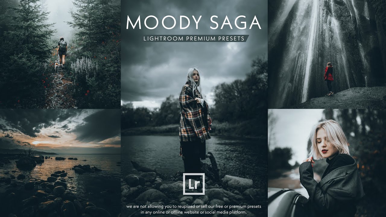 Moody Presets - Lightroom Mobile Presets DNG | Dark Preset | Cinematic Preset