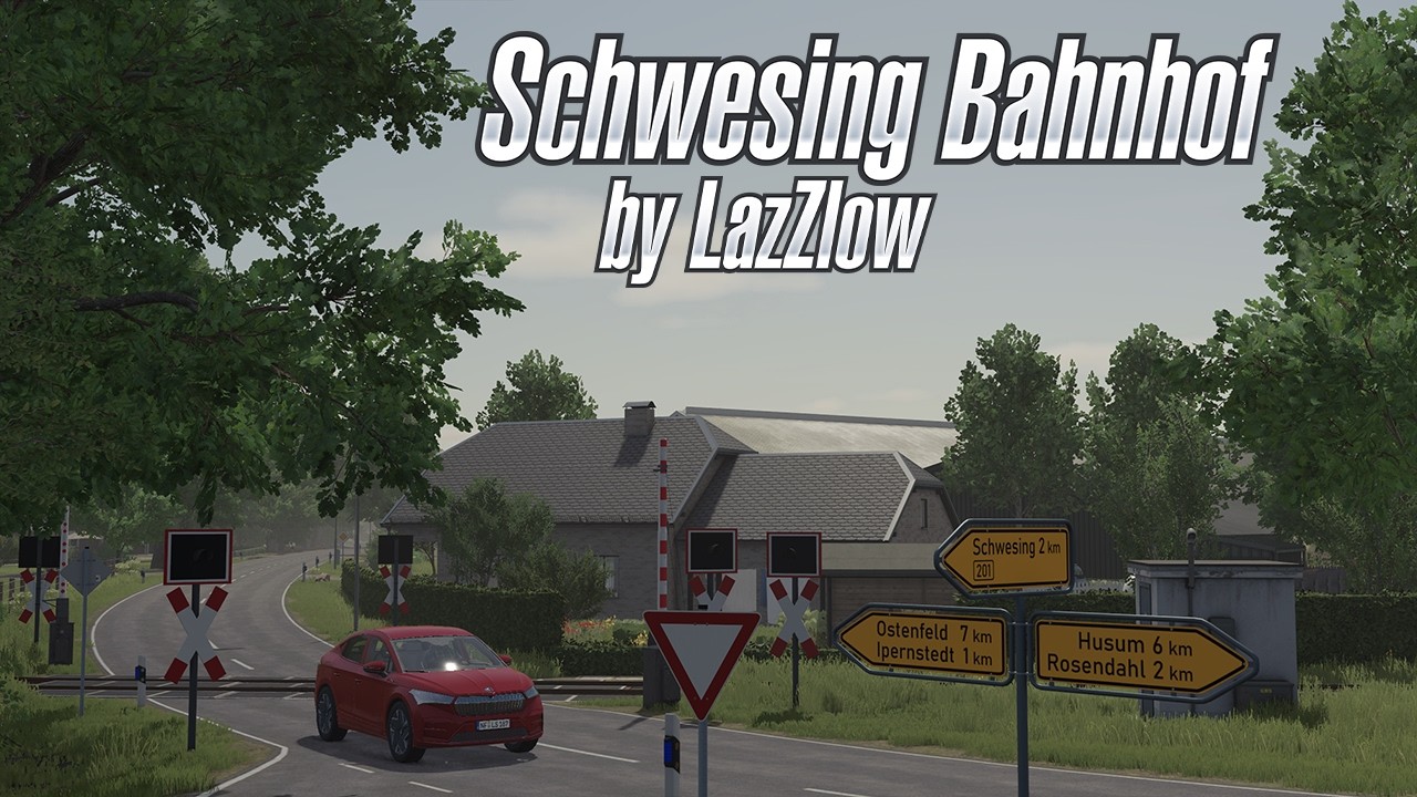 [FS25] SCHWESING BAHNHOF V2 | 2K 60FPS | LazZlow