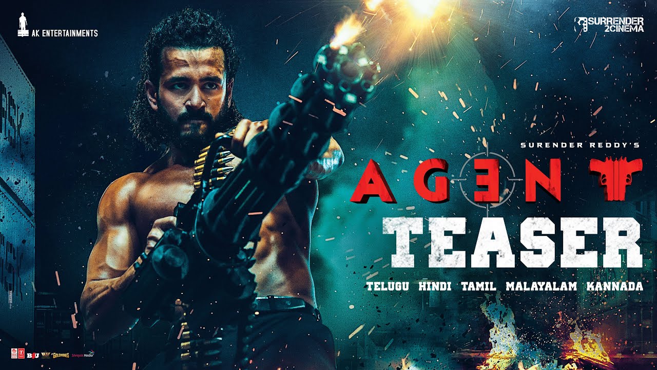 AGENT Teaser | Akhil Akkineni, Mammootty | Surender Reddy | Anil Sunkara