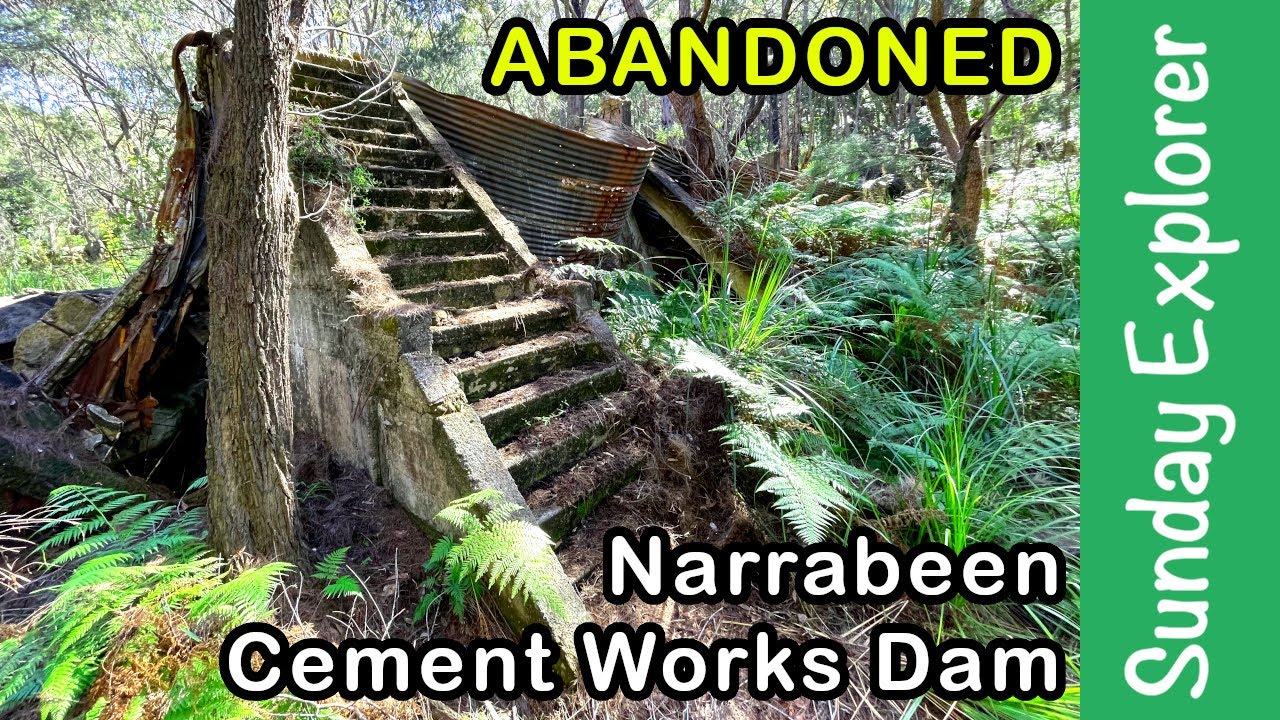ABANDONED CEMENT WORKS CREEK DAM, NARRABEEN, SYDNEY NORTHERN BEACHES