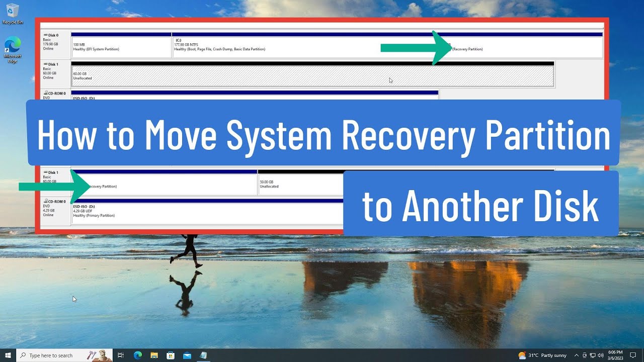 How to Move System Recovery Partition to Another Disk In Windows 11/10