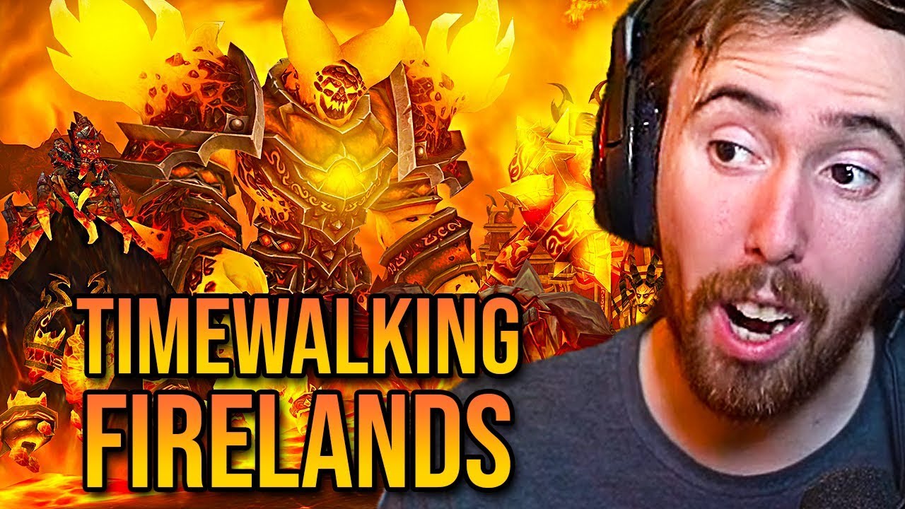 Asmongold World First Timewalking Firelands Raid Clear (WoW Patch 8.2.5)