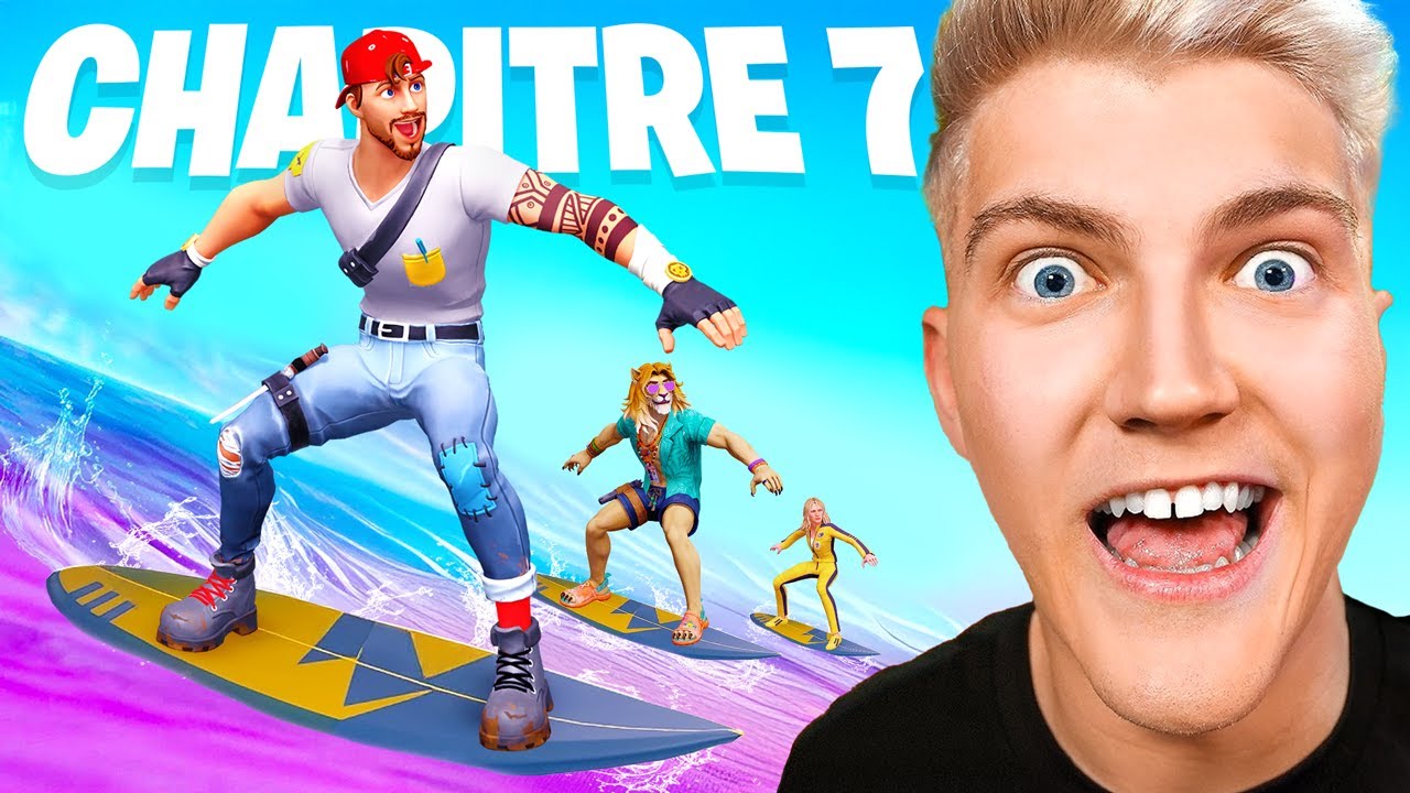 Je DÉCOUVRE le CHAPITRE 7 de FORTNITE
