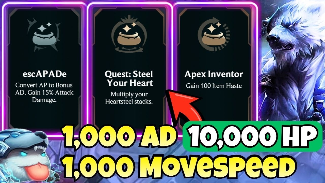 1,000 AD One-Shots: 10,000 HP Stackosaurus Volibear ft. Zwag | ARAM Mayhem