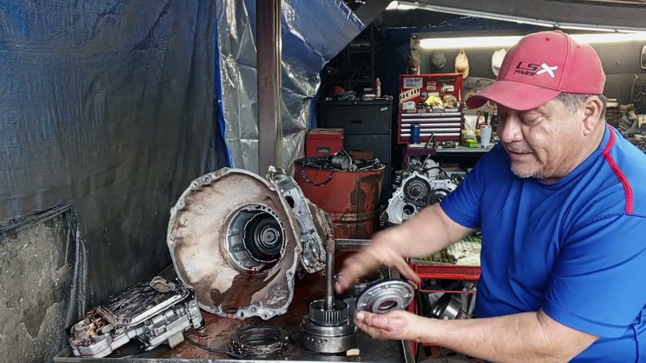 PARTE 2 DESARMADO TRANSMISIÓN CHEROKEE ,.NO HACE CAMBIOS