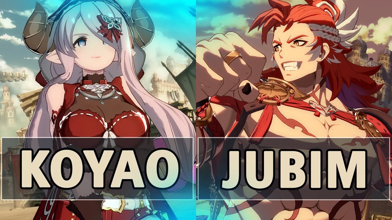 GBVSR:🔥Koyao (Narmaya) Vs jubim (Wilnas)🔥| High Level Gameplay.