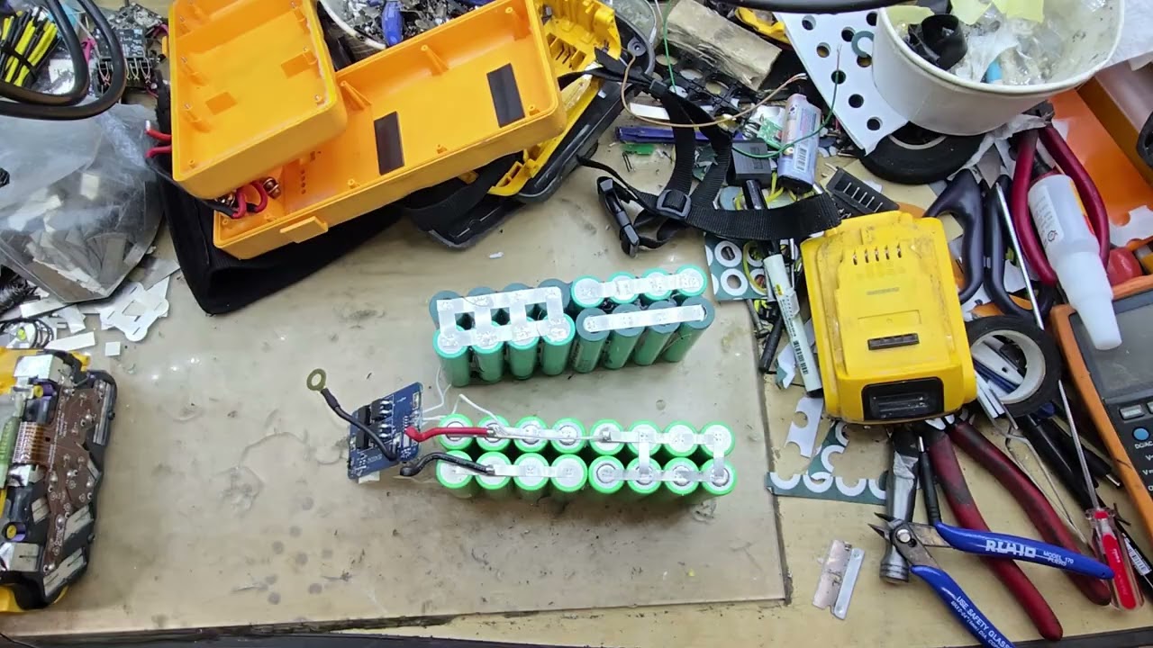 시마노 다이와 전동릴 배터리 고장 수리 🛠️ 16.8V 4S4P 고방전 셀 전체 교환 팩제작