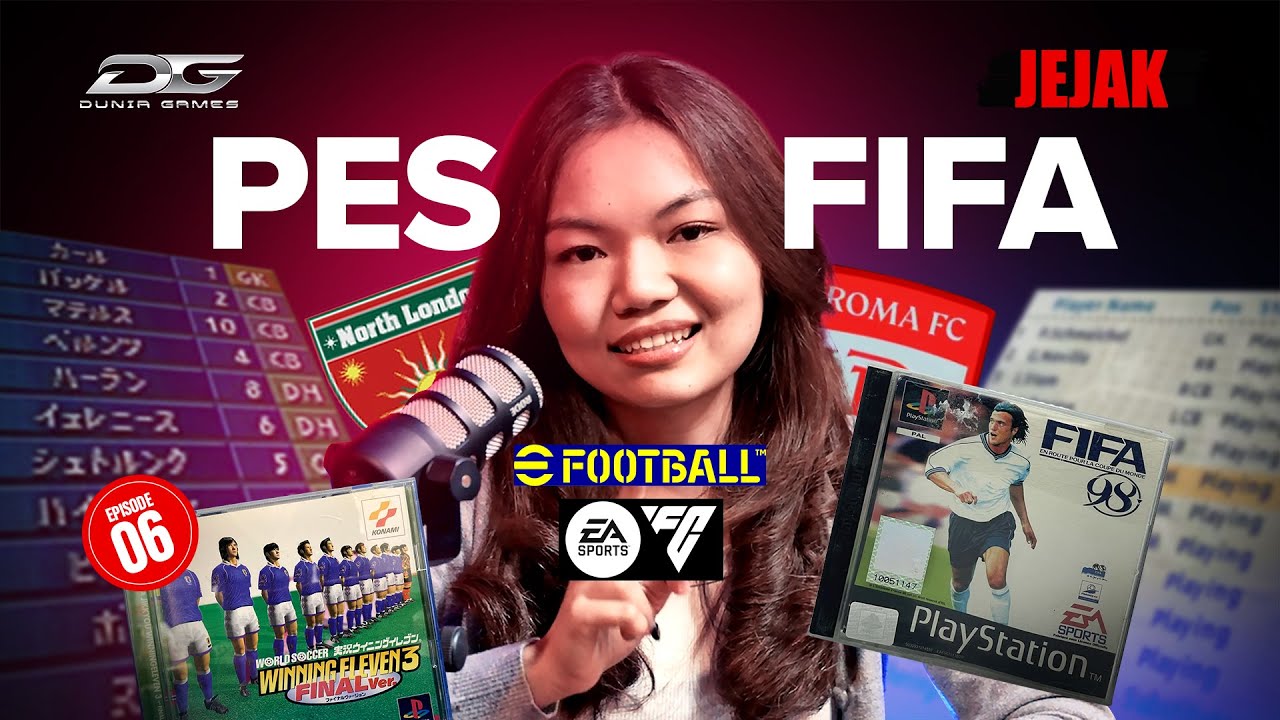 Jejak: PES vs FIFA | Rivalitas Game Sepak Bola di Indonesia!