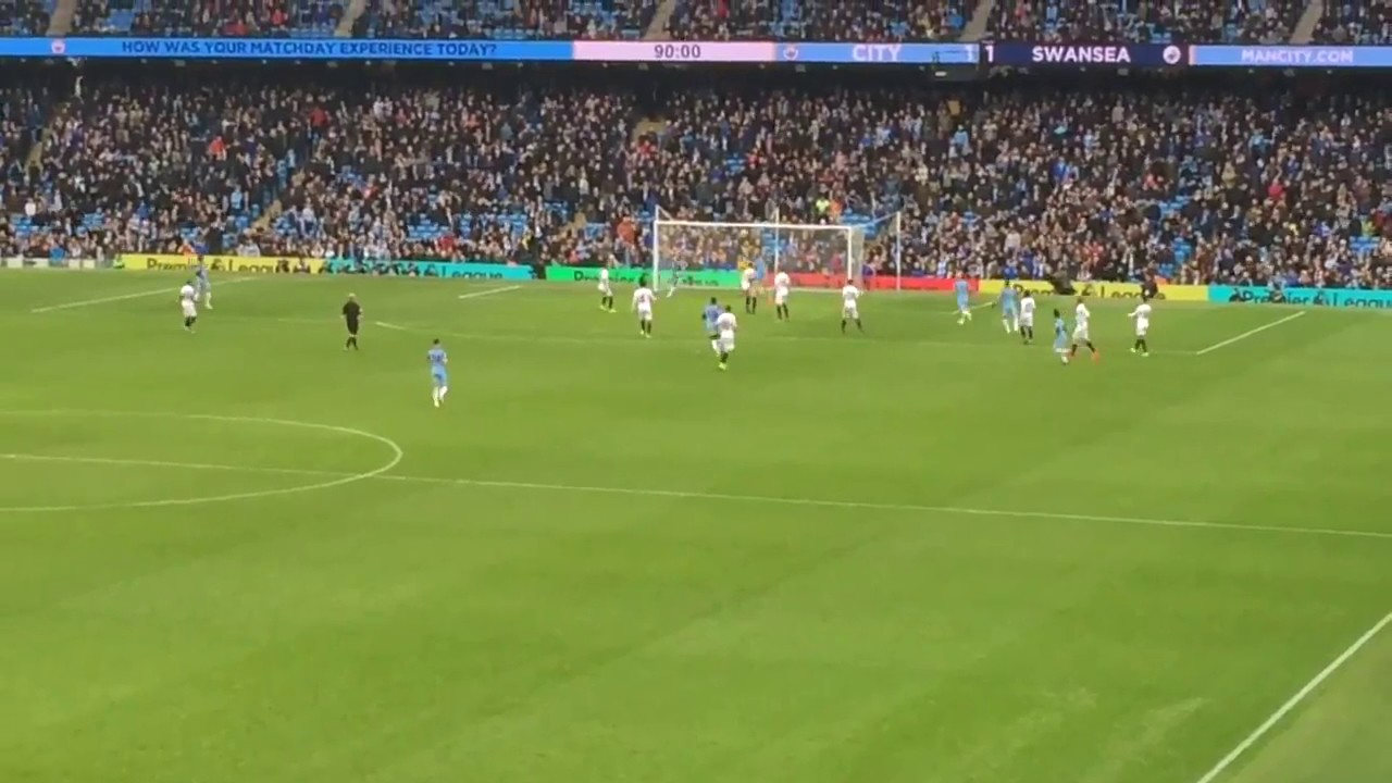 Scenes As Gabriel Jesus Scores Last Minute Winner