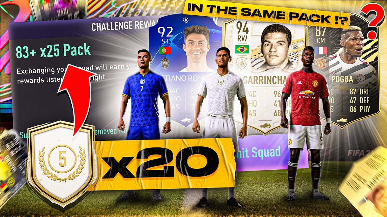 Guaranteed 83+ x 25 Icon Swaps Packs are BROKEN in FIFA 21!